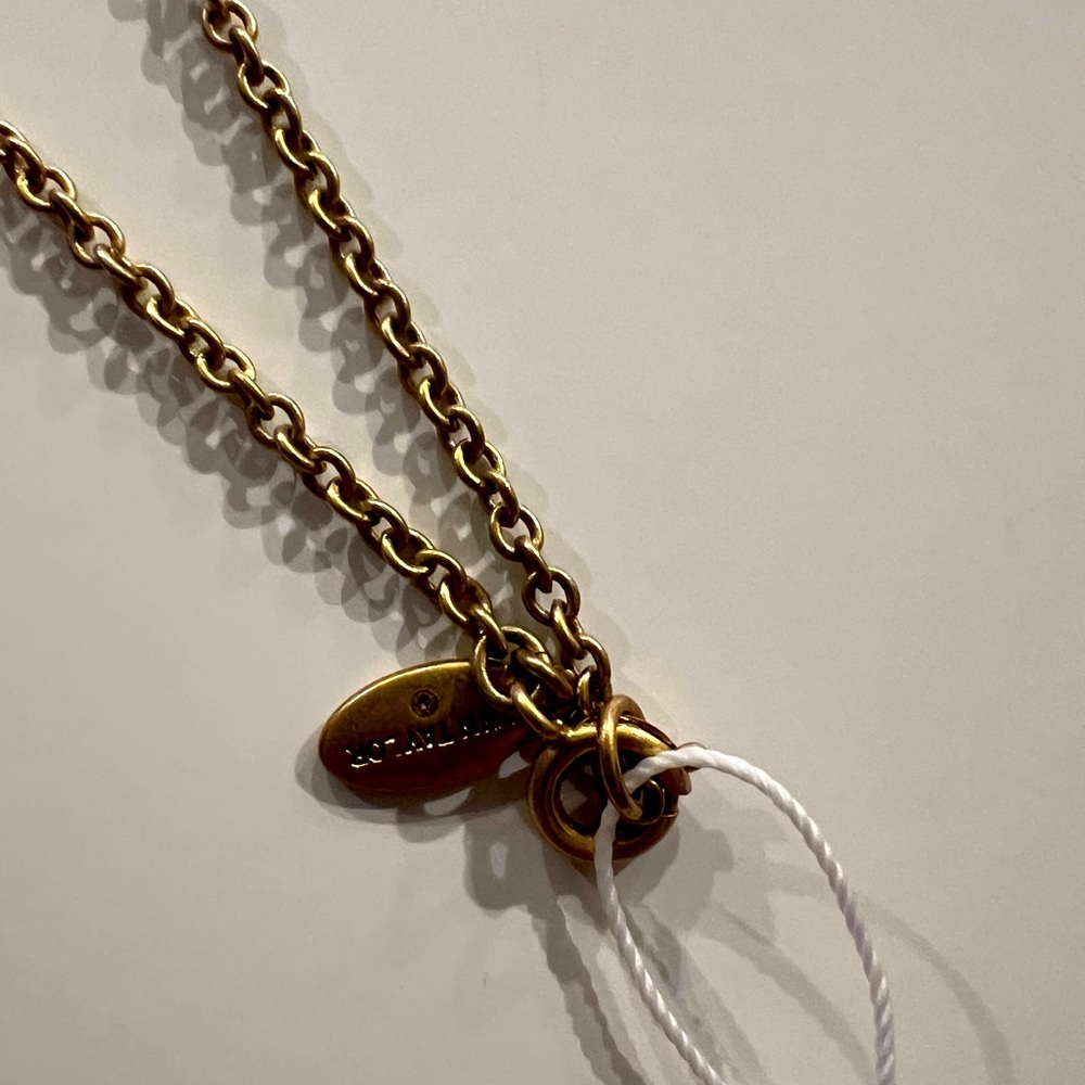 Ann Taylor Gold Elephant Necklace